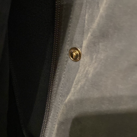 Mackintosh blue coat with removable hood. Size large. - Picture 5 of 13